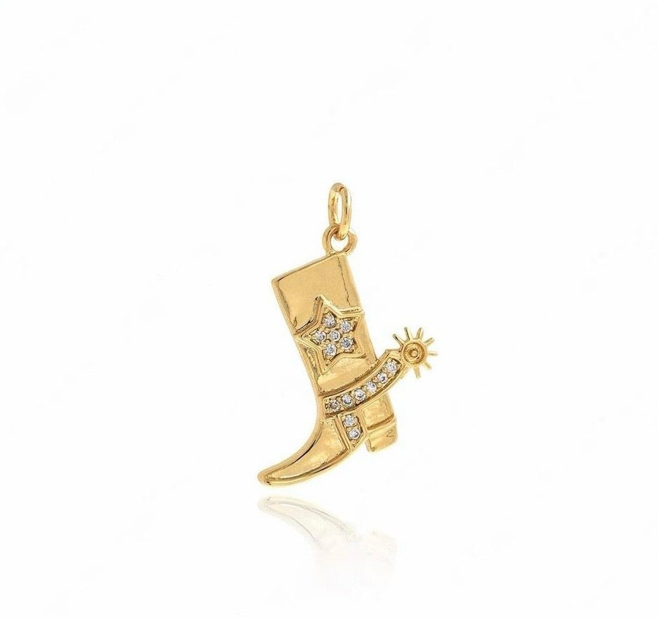 Cowboy Boot Charm