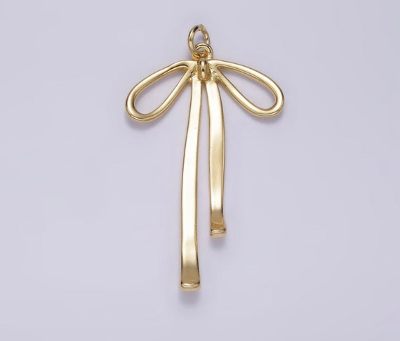 Dainty Bow Pendant
