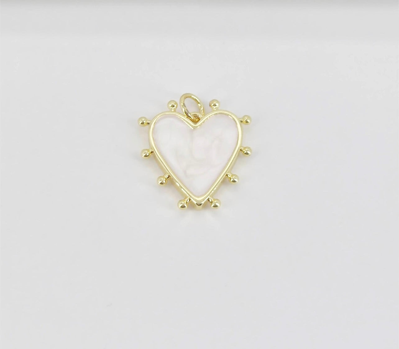 Spiked Heart Charm